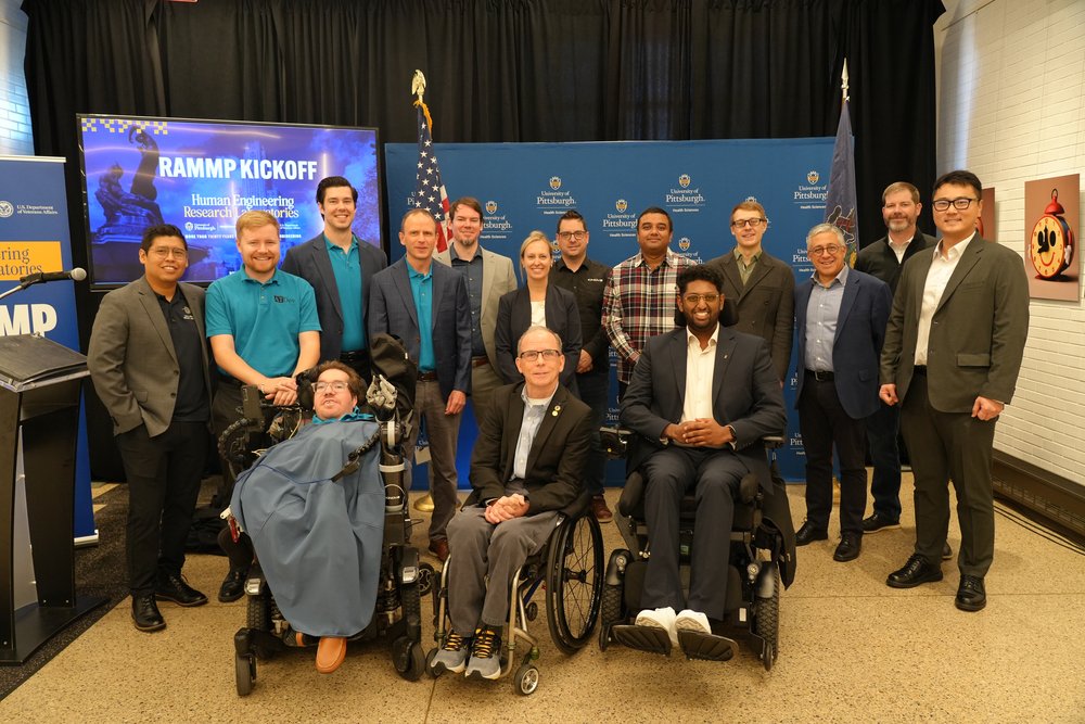 RAMMP Kickoff event with team members